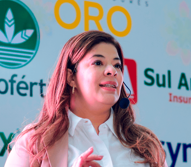 Shirlei de Souza, fundadora del Grupo Mujeres del Agro Py